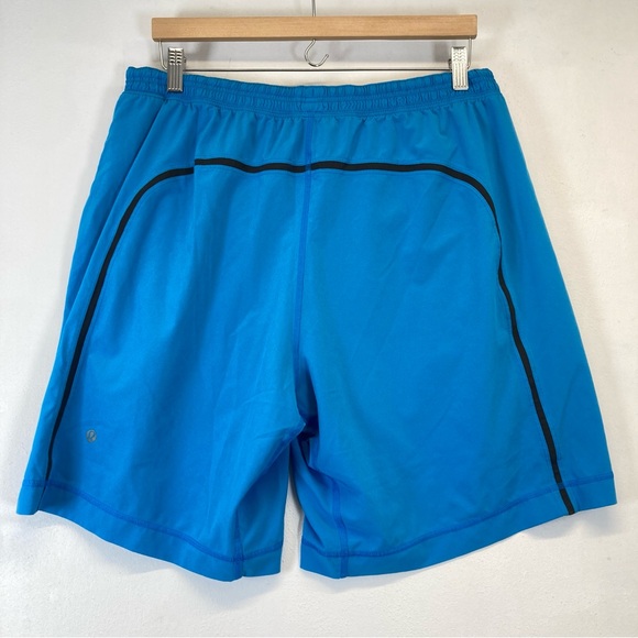lululemon athletica Vibrant Blue Men's Athletic Shorts - Picture 2 of 13